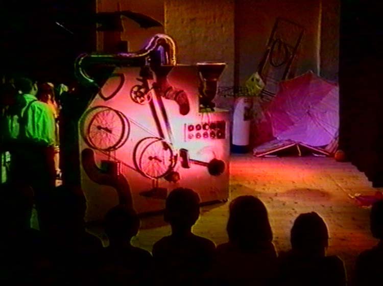 Foto aus dem Musical Die Lollimaschine