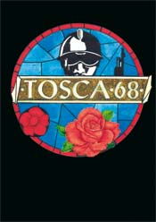 Plakat aus dem Musical Tosca '68